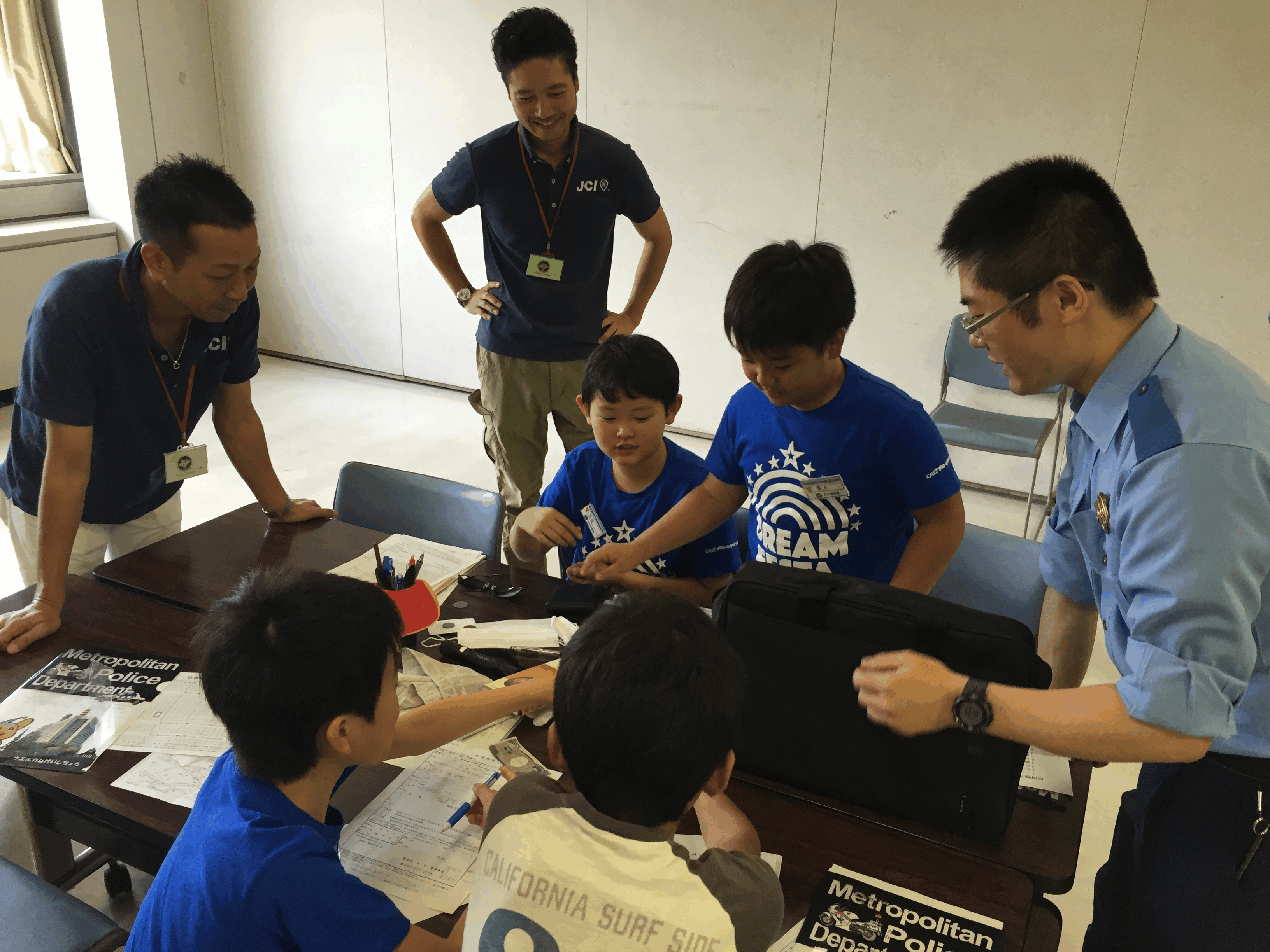 警察官 第2回 職業体験 dream festa 2016